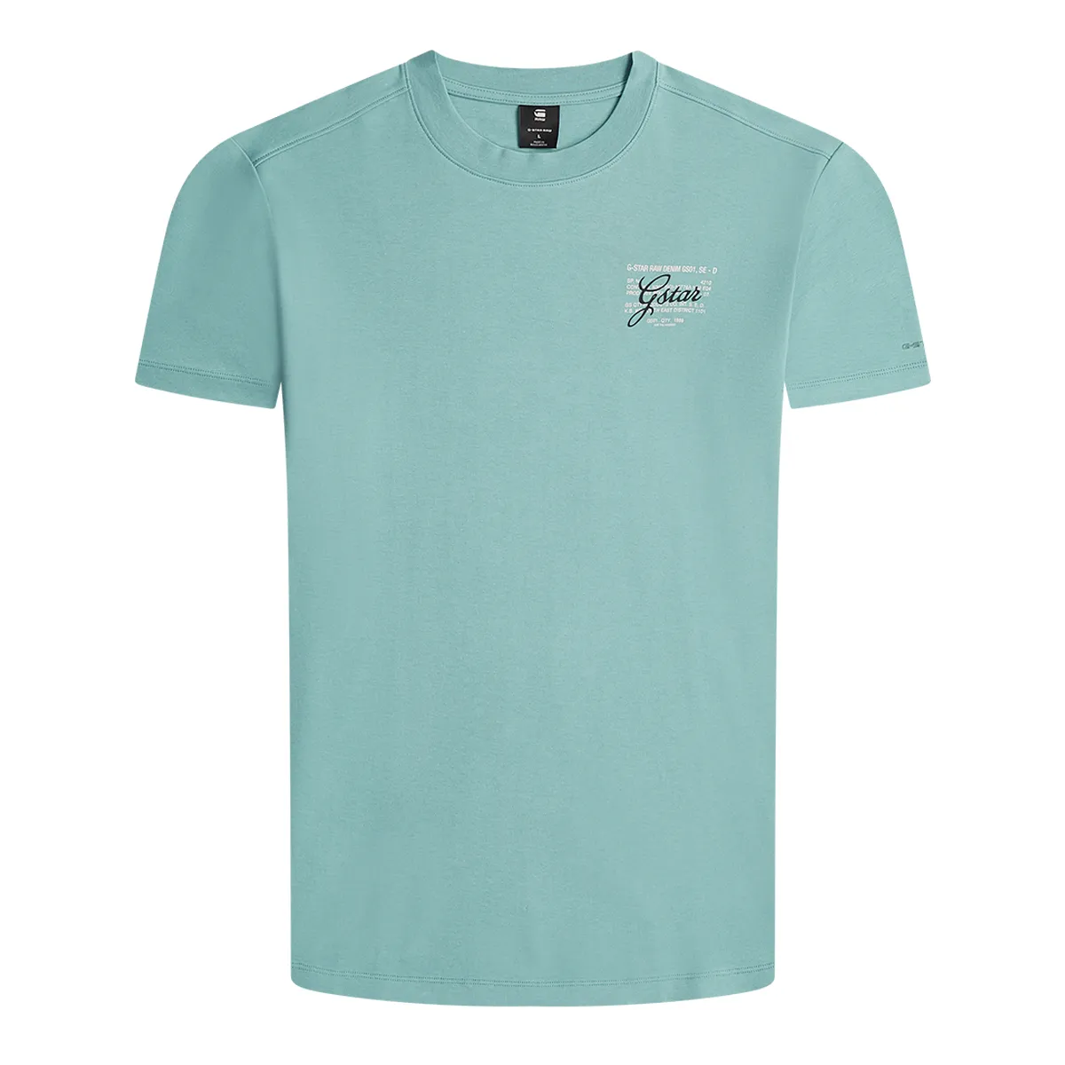 G-Star SS Script Graphic T-Shirt Mineral