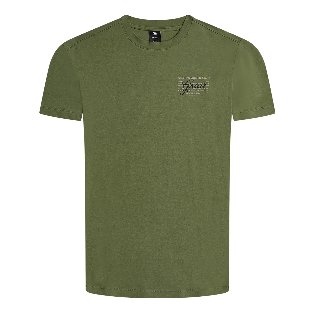 G-Star SS Script Graphic T-Shirt Four Leaf Clover
