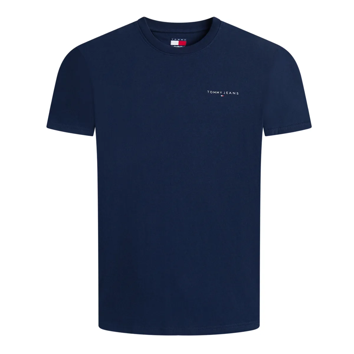 Tommy Jeans Slim Linear Logo T-Shirt Dark Navy