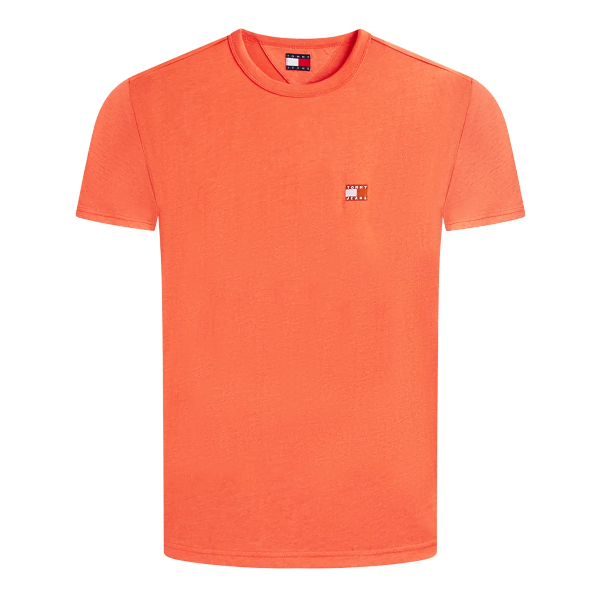 Tommy Jeans SS Reg Badge T-Shirt Horizon Orange