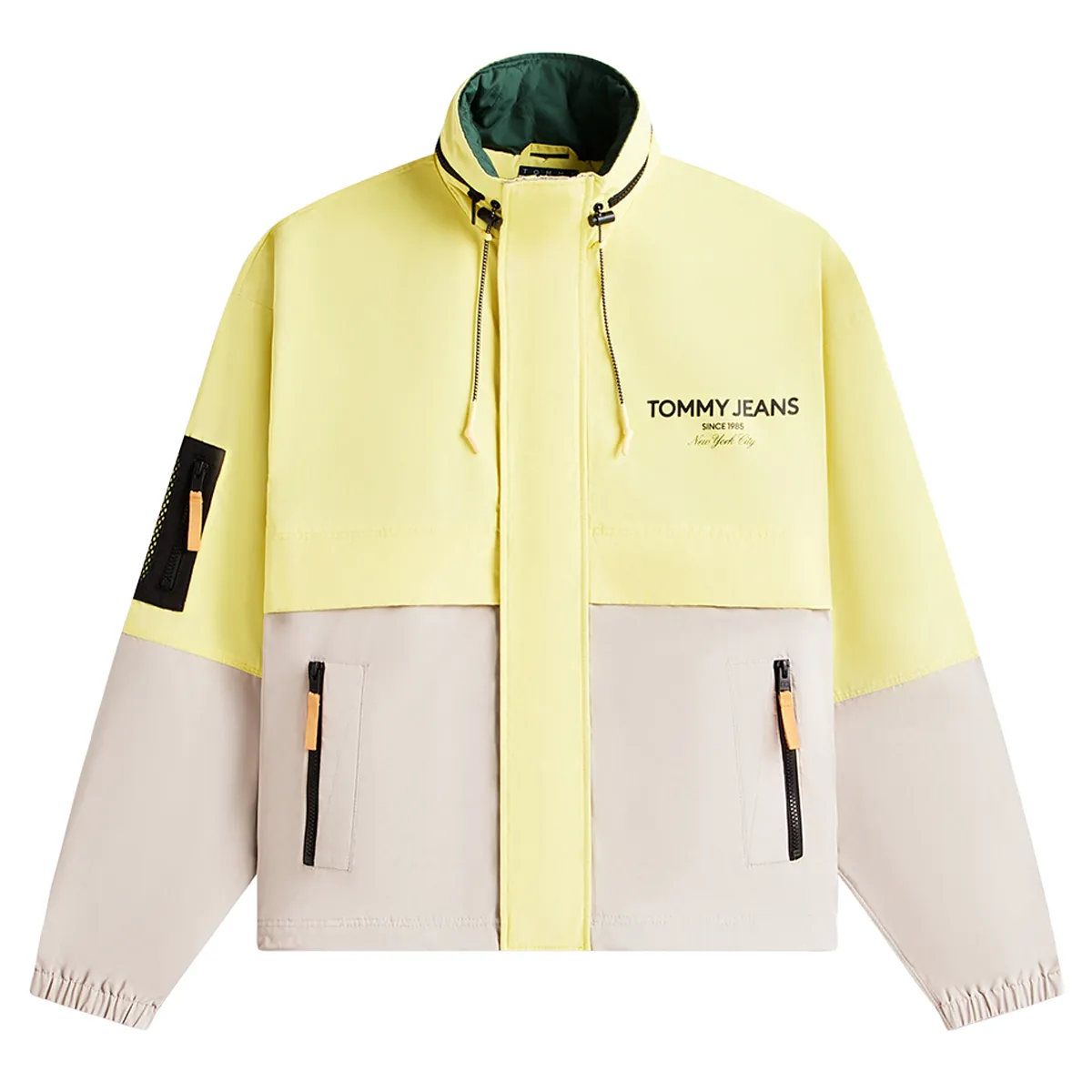 Tommy Jeans Colourblock Jacket Limestone