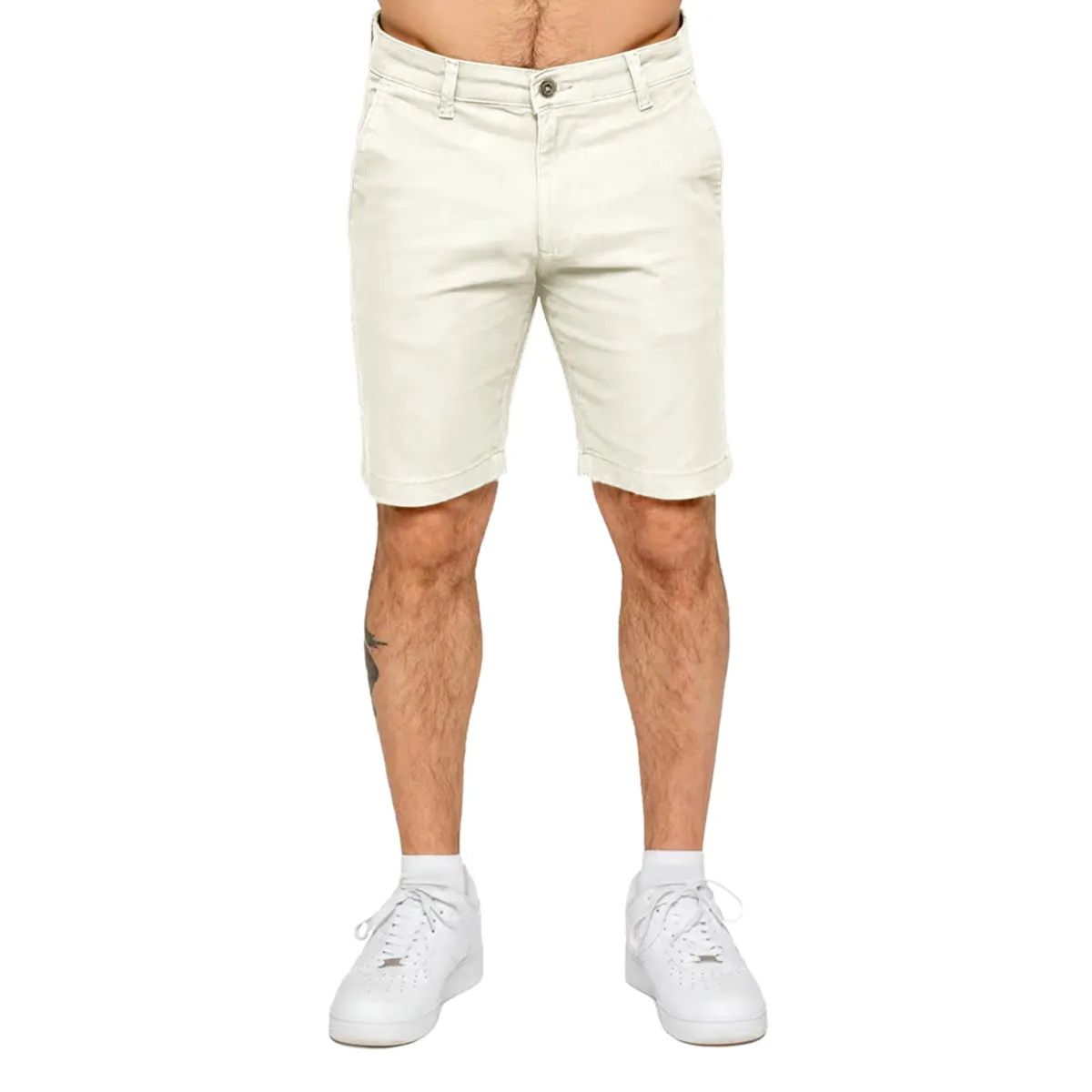 Enzo Milano Chino Shorts Stone