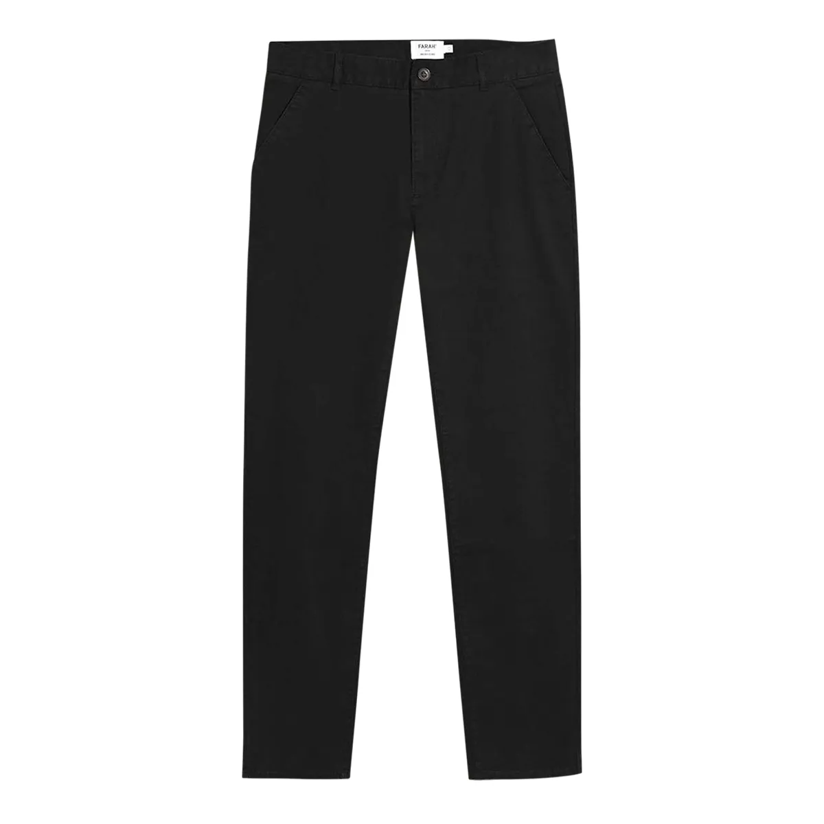 Farah Elm Str Twill Chino Black