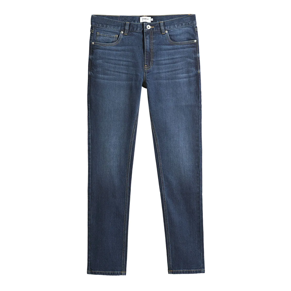 Farah Drake Str Jean Mid Denim