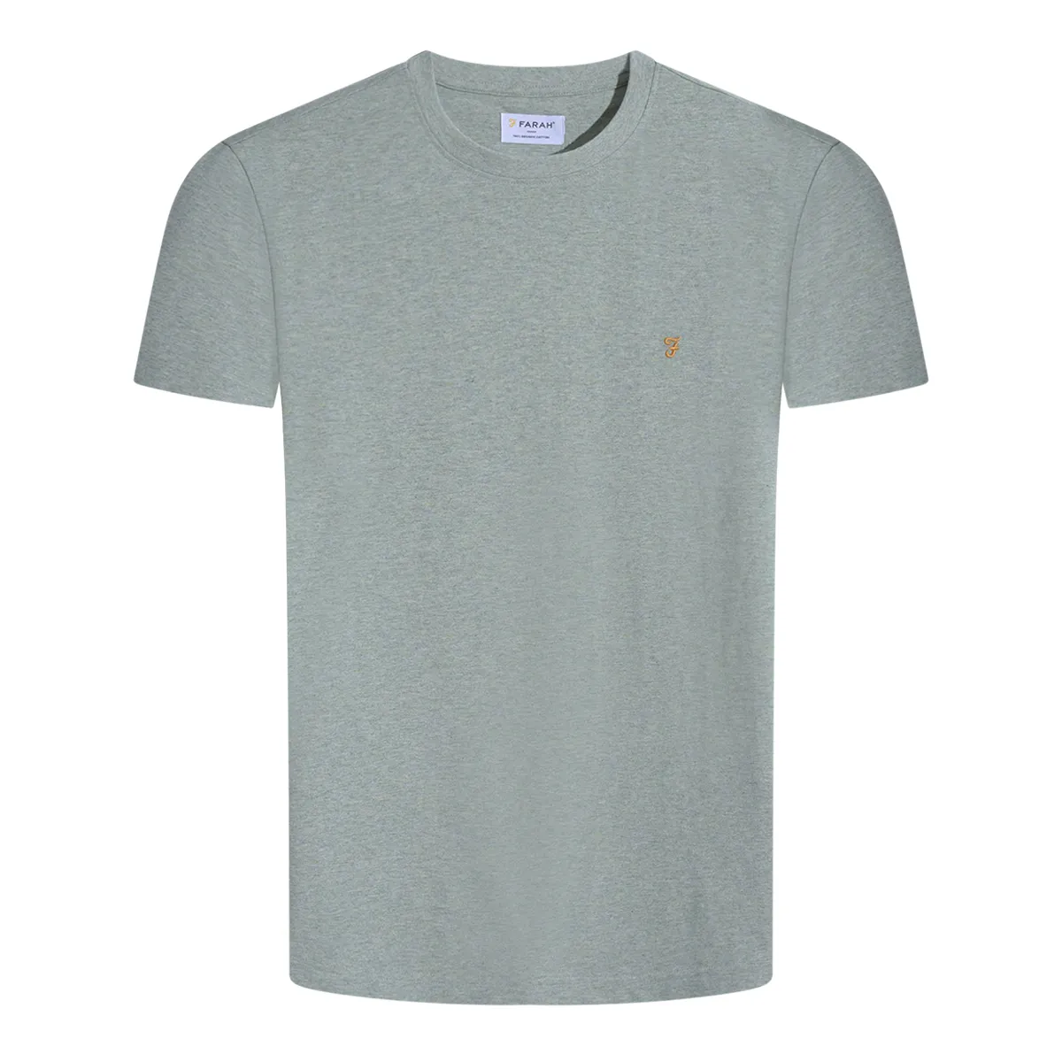 Farah Danny Reg SS T-Shirt Green Mist
