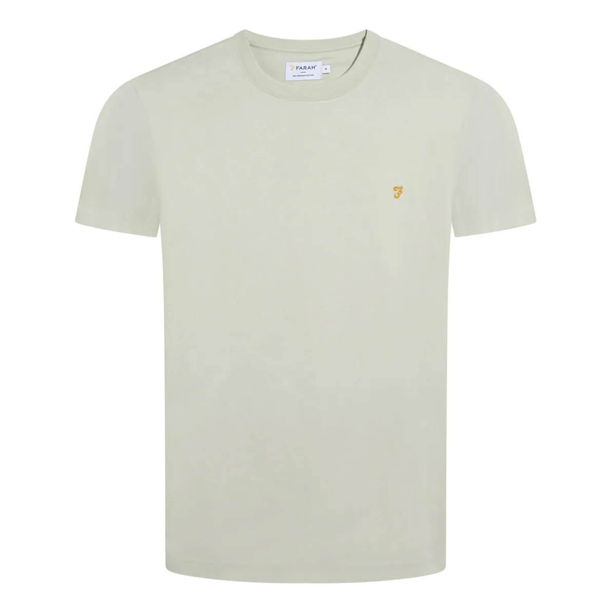 Farah Danny Reg SS T-Shirt Soft Green