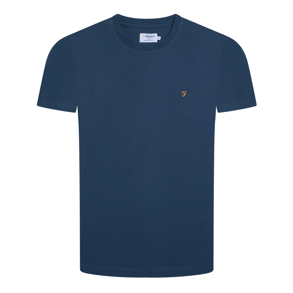Farah Danny Reg SS T-Shirt Aegean Sea