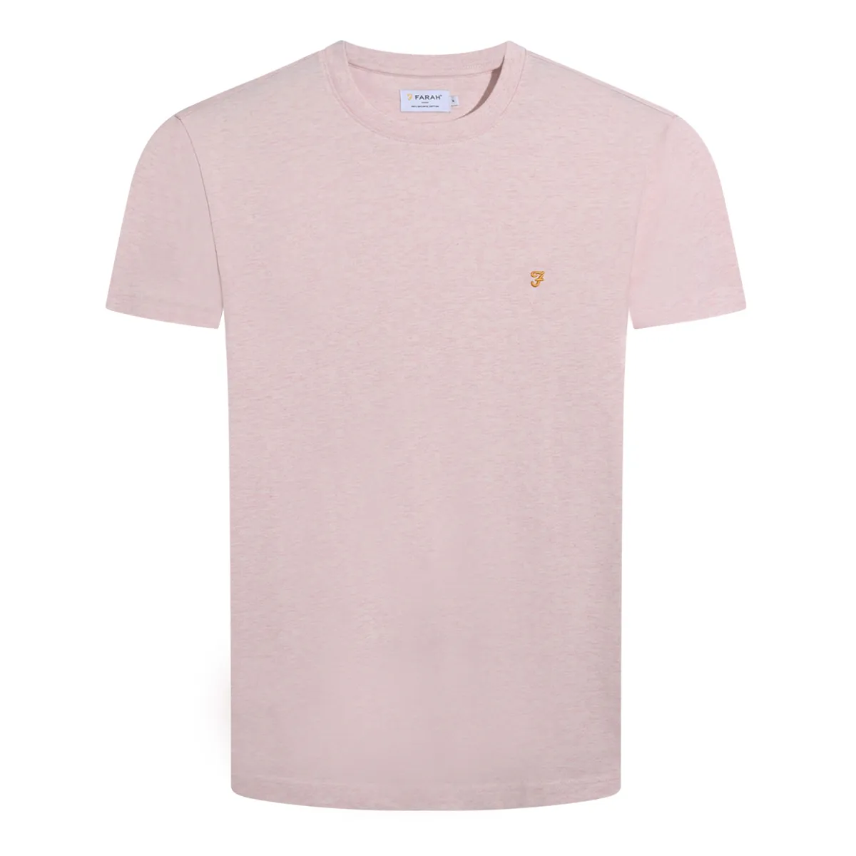 Farah Danny Reg SS T-Shirt Floral Pink