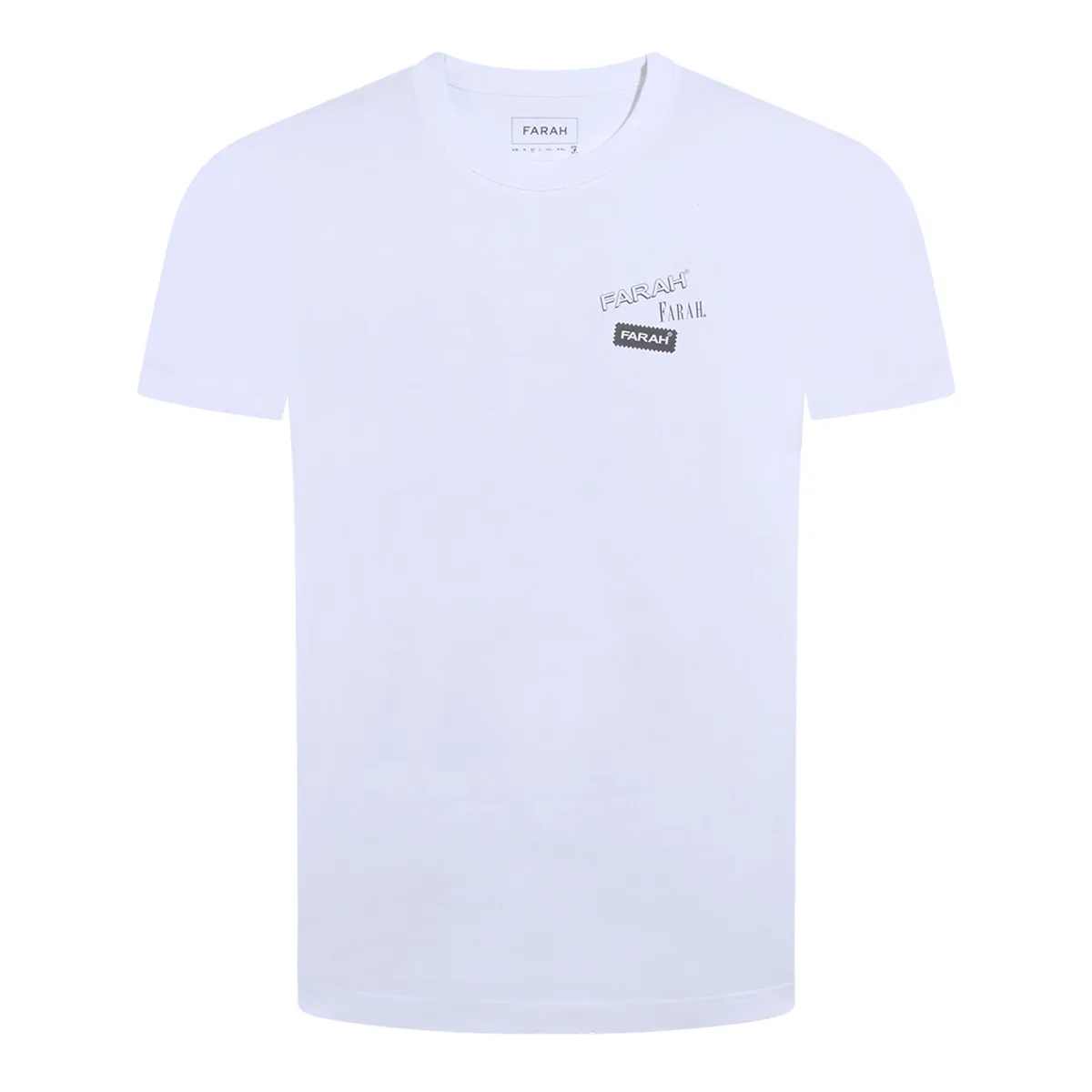 Farah Tilswoth Graphic SS T-Shirt White