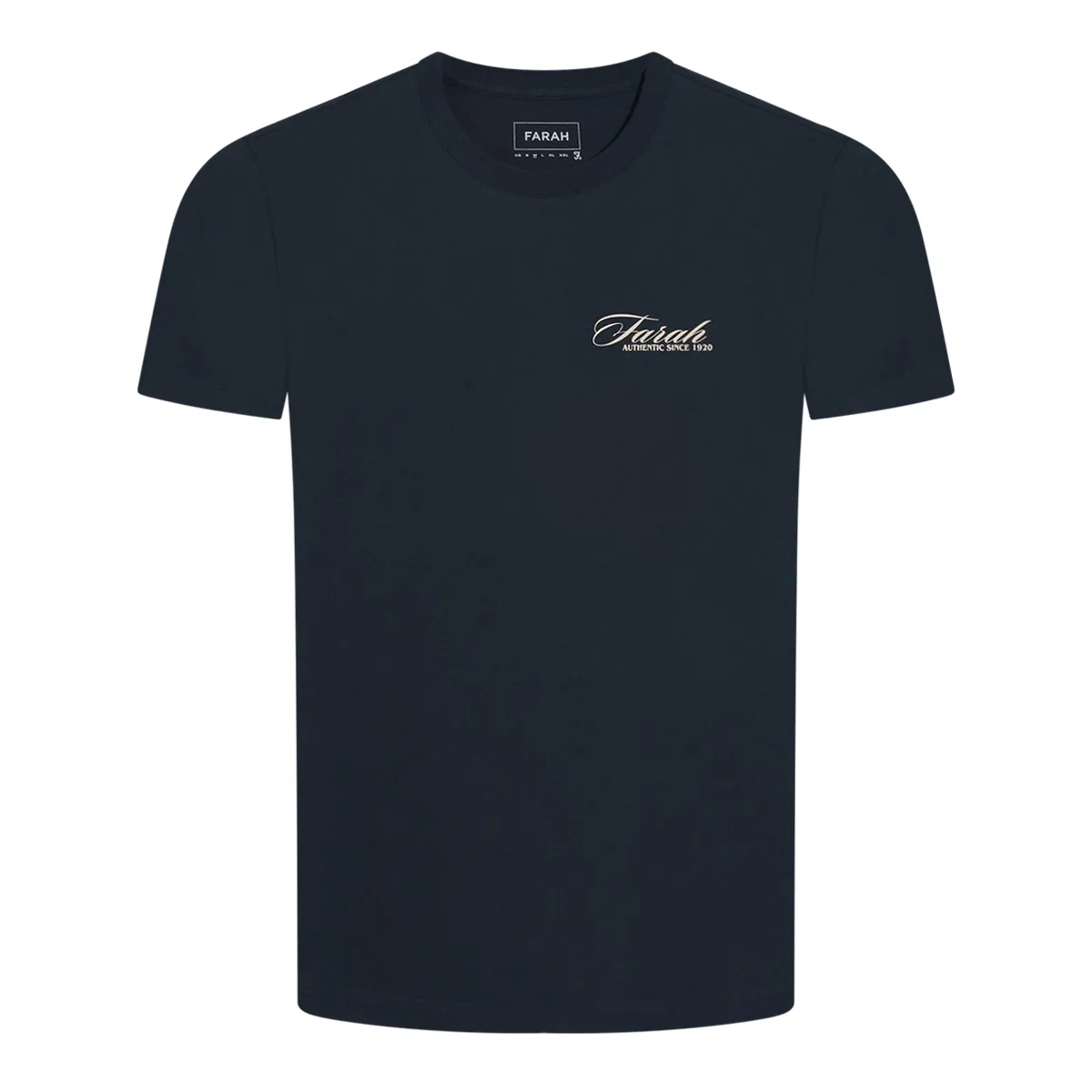 Farah Byron Graphic SS T-Shirt True Navy
