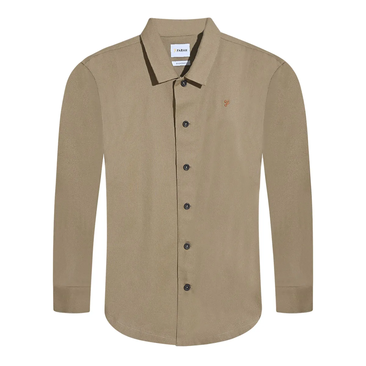 Farah Callier Overshirt Beige