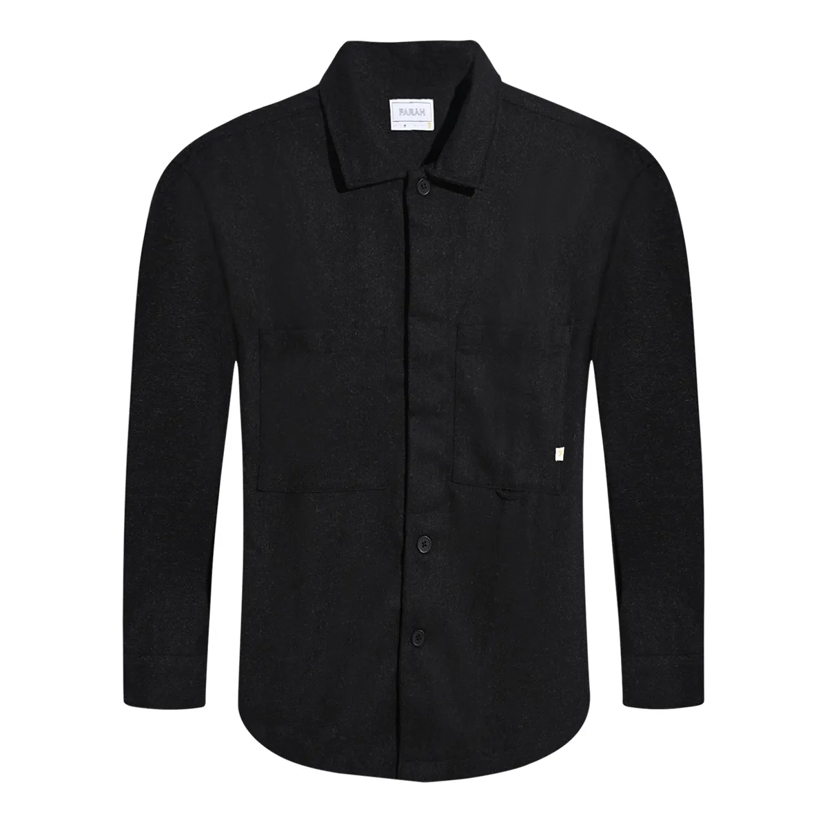 Farah Randall Overshirt Charcoal