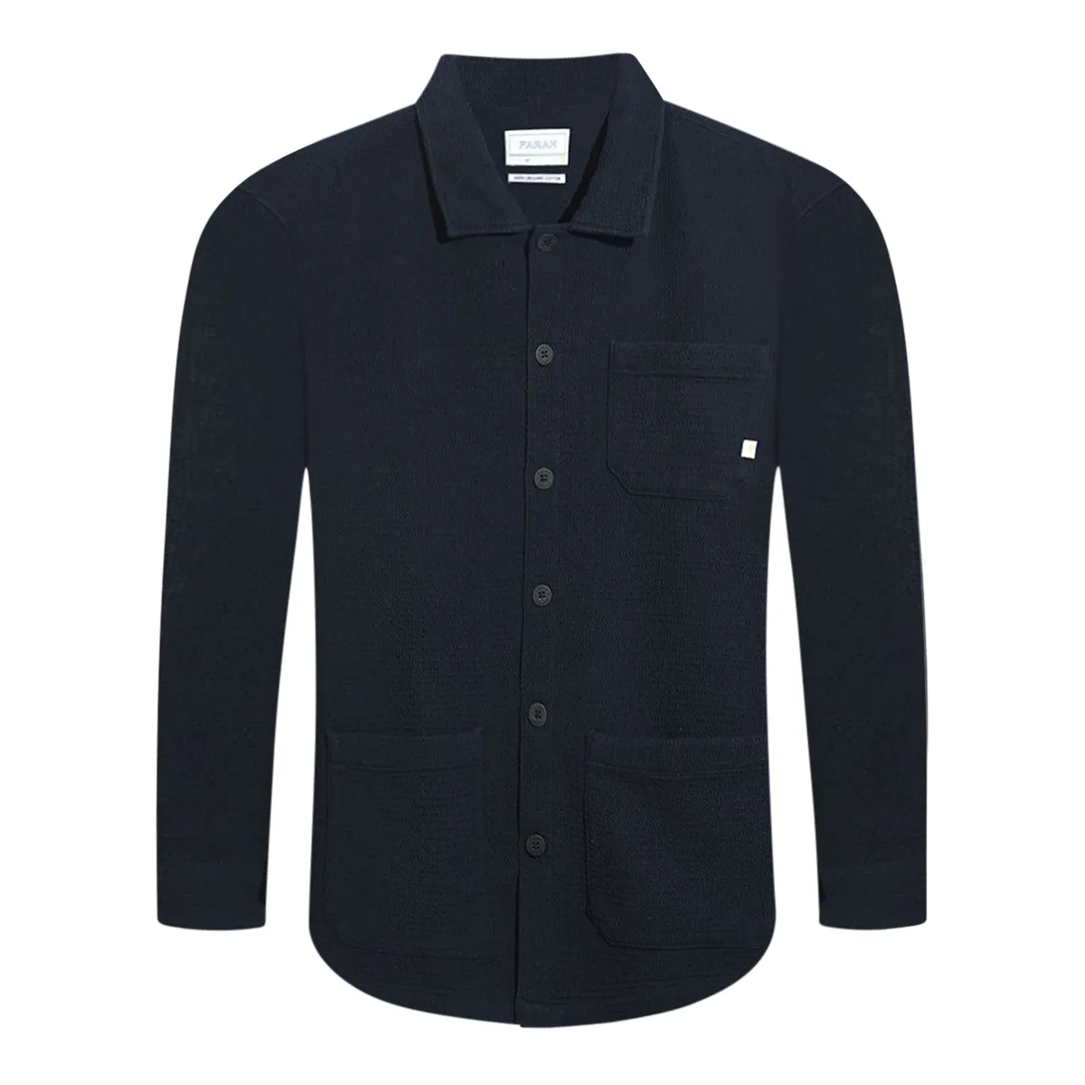 Farah Castlefield Overshirt True Navy