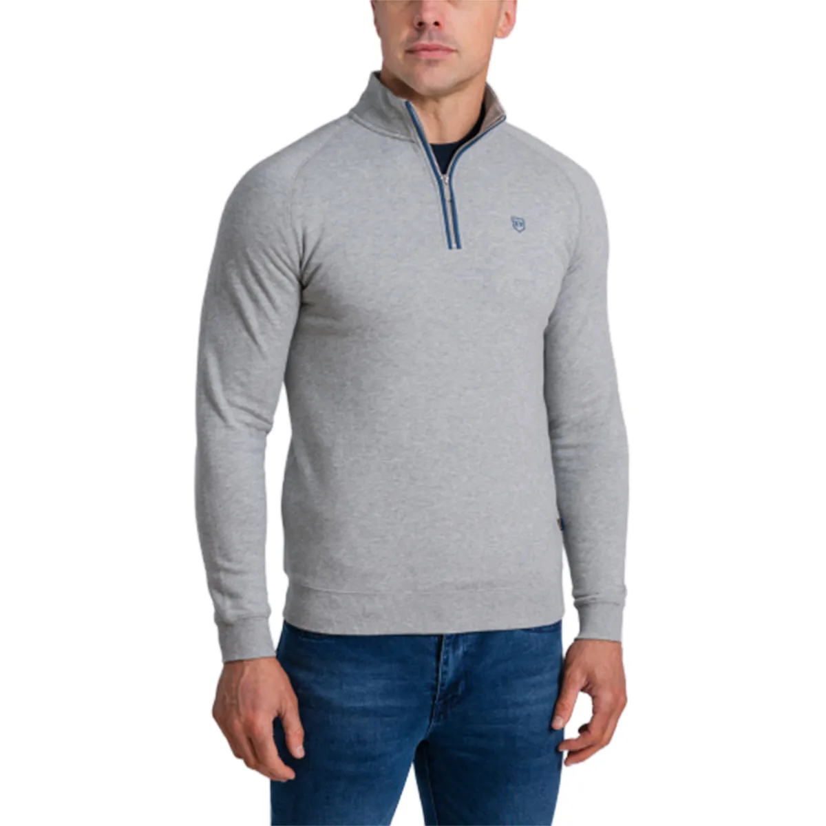 XV Kings Falcons Half Zip Sweat Smokeles
