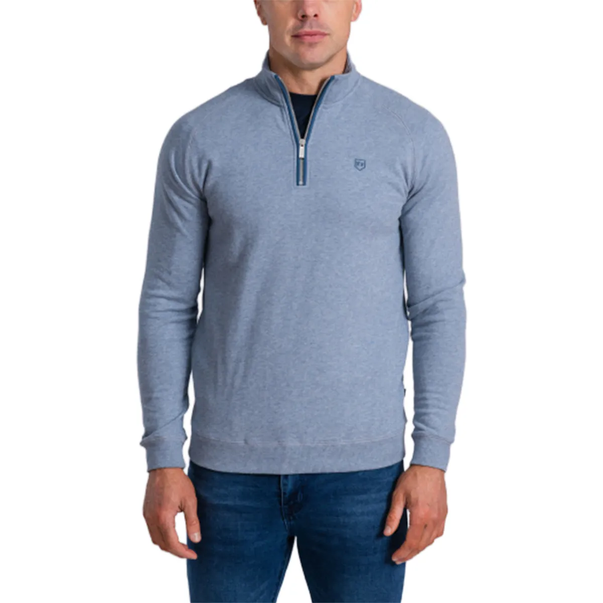 XV Kings Falcons Half Zip Sweat Sky Haze