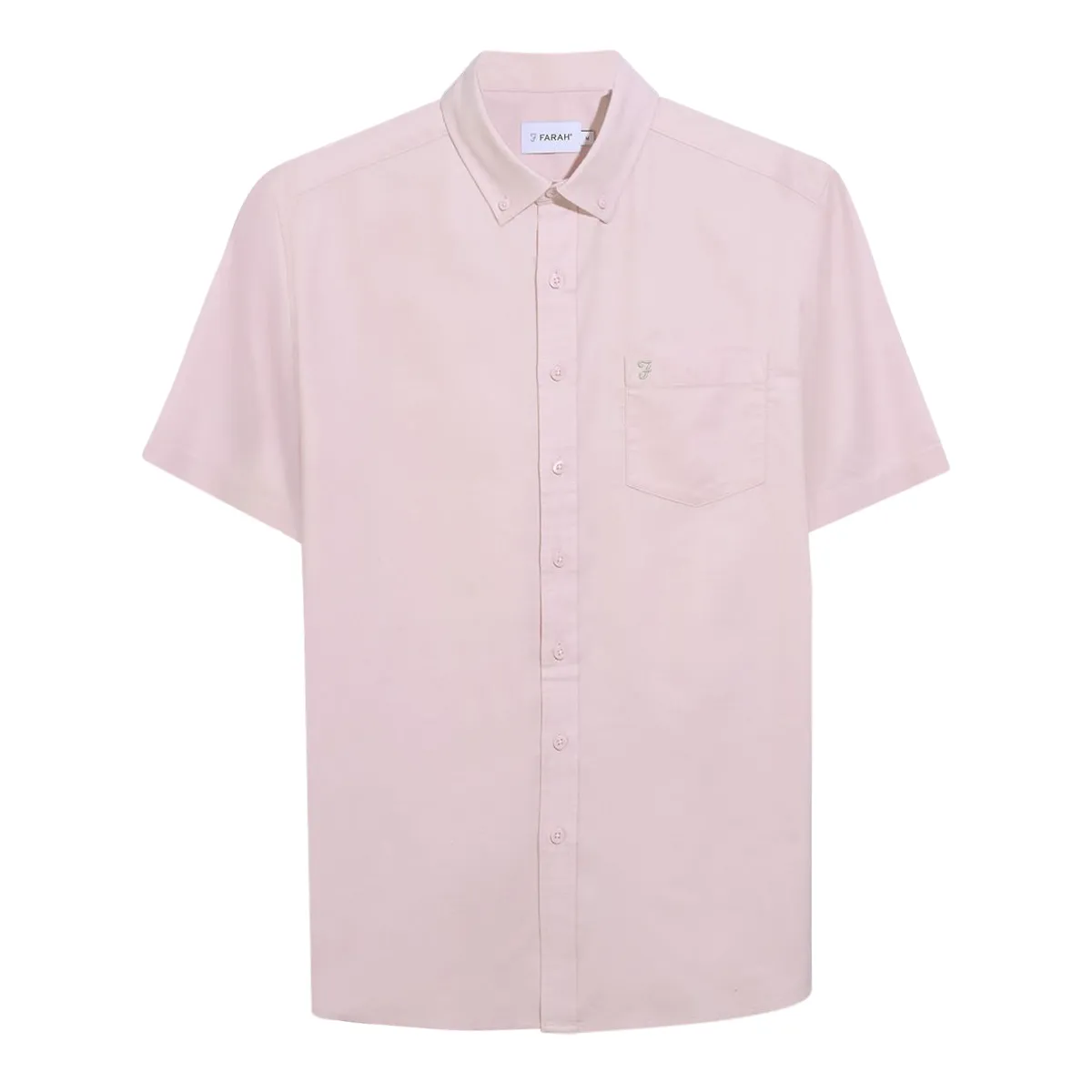 Farah Wilkins SS BD Shirt Soft Pink