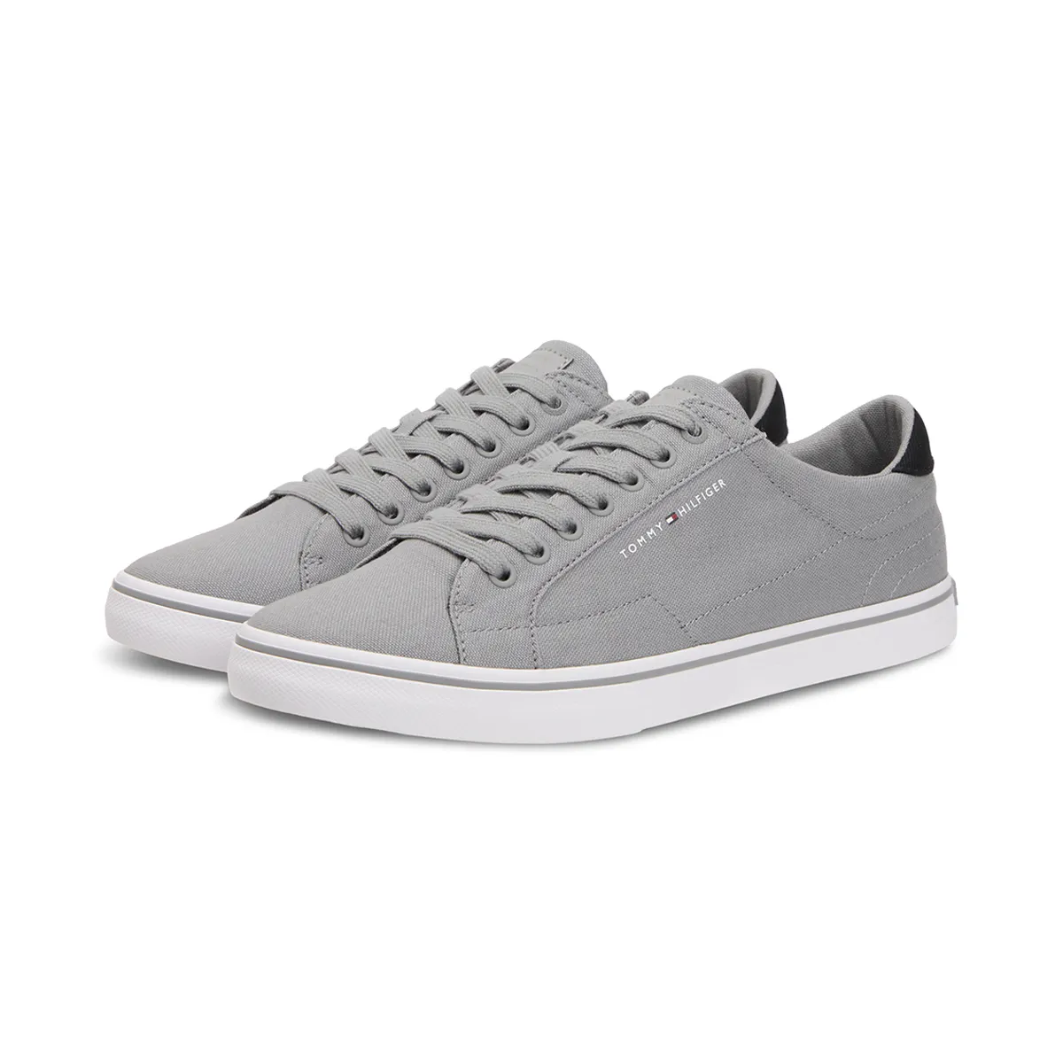 Tommy Hilfiger Vulc Long Lace Trainer Grey