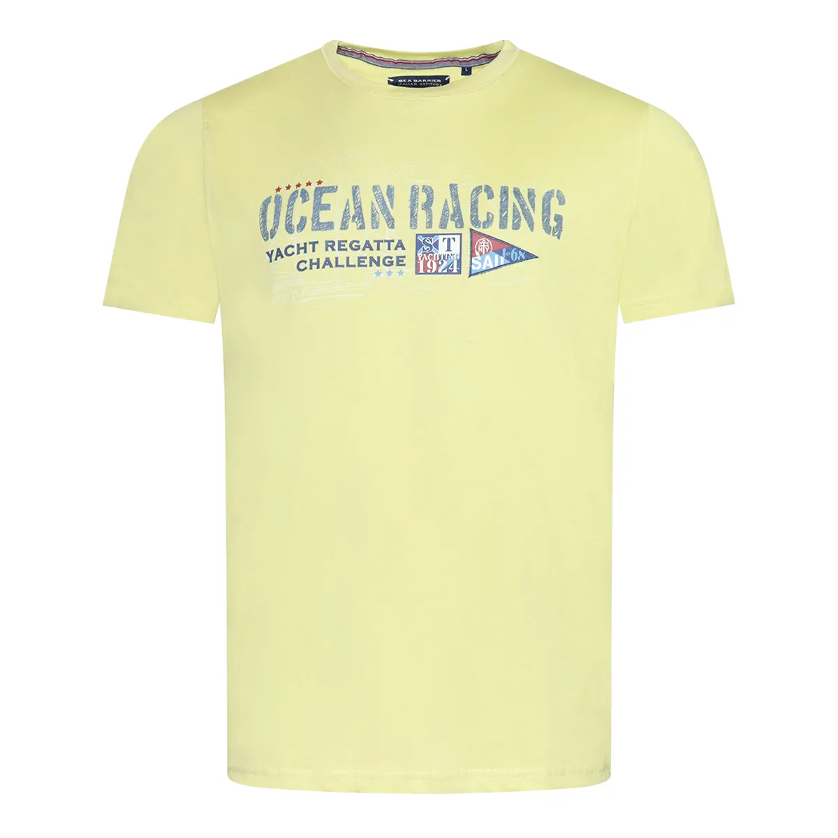 Sea Barrier SS Freire T-Shirt Lime Yellow