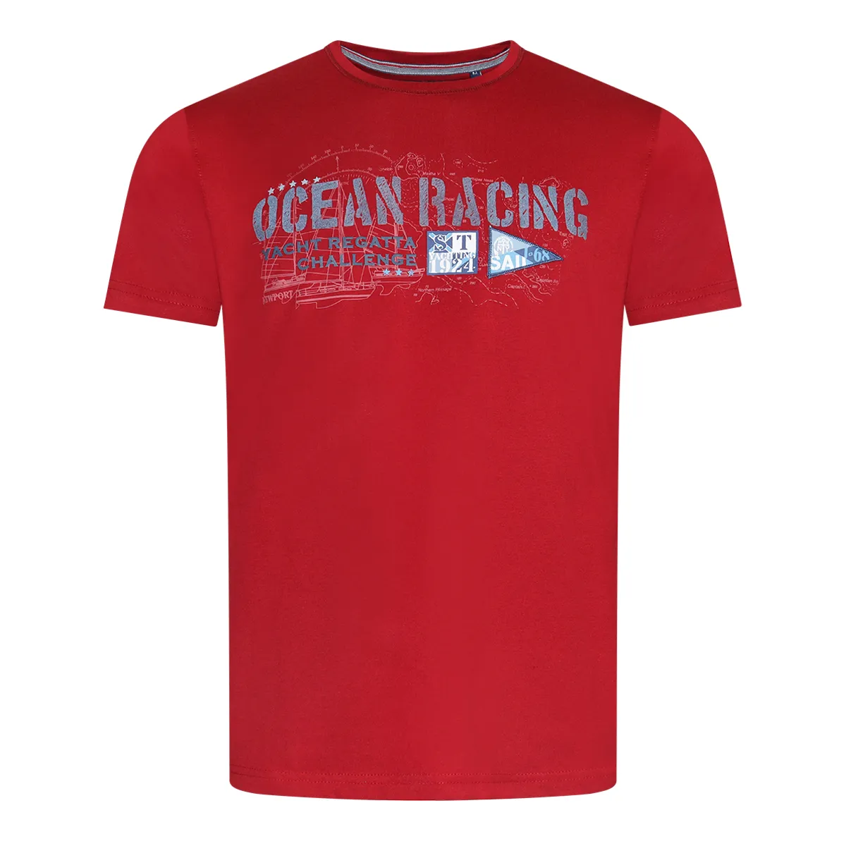 Sea Barrier SS Freire T-Shirt Red