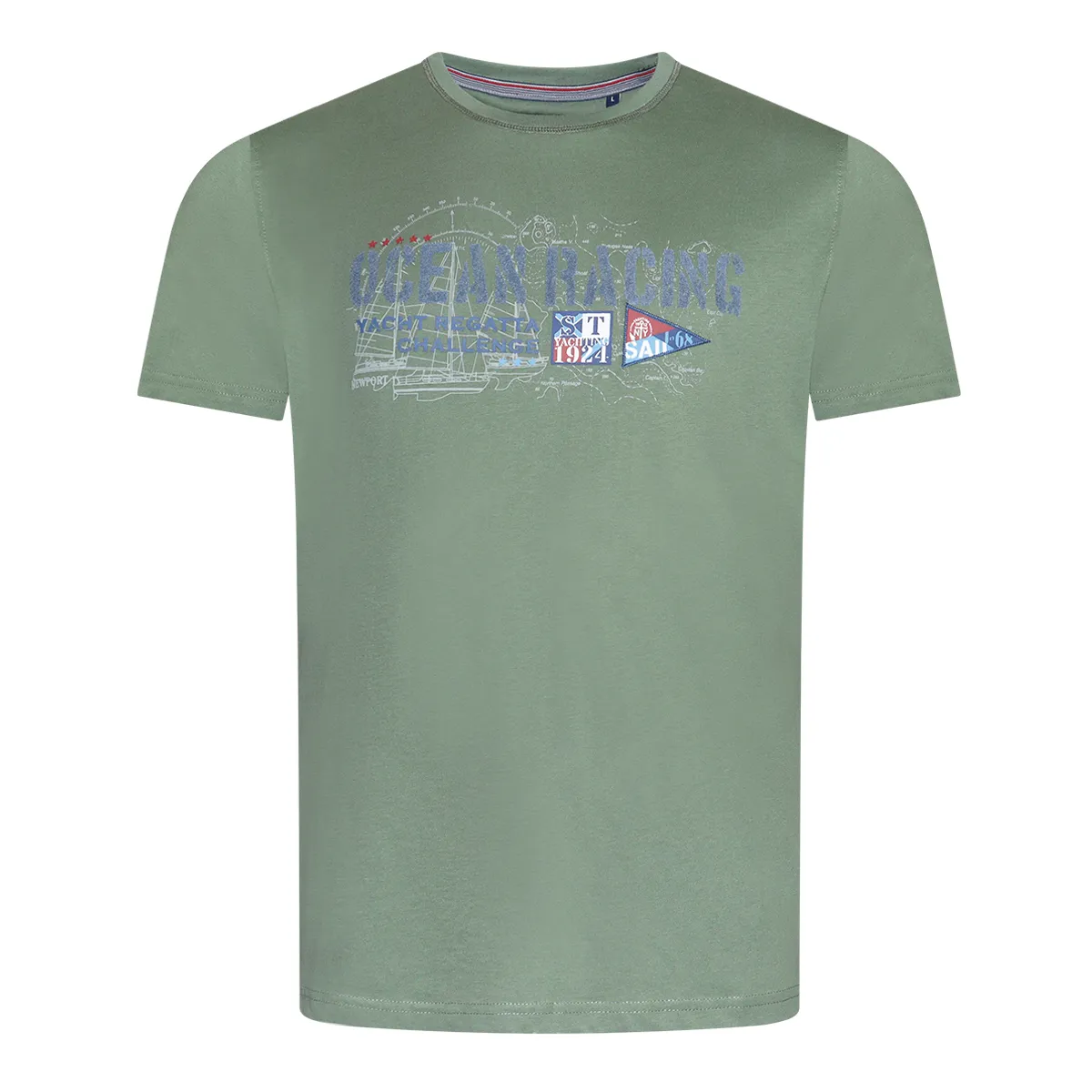 Sea Barrier SS Freire T-Shirt Military Green