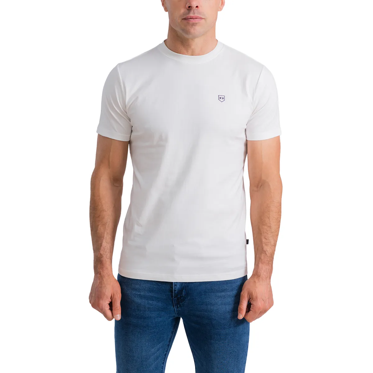 XV Kings SS Gastan T-Shirt Ghosted White