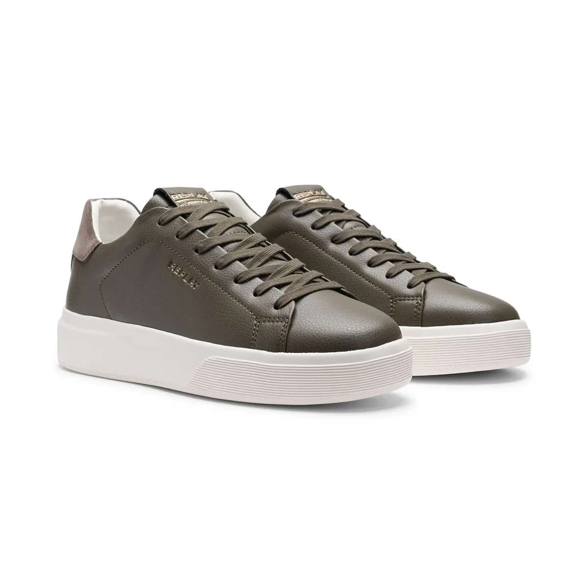 Replay Nothing Future Cupsole Trainer Green