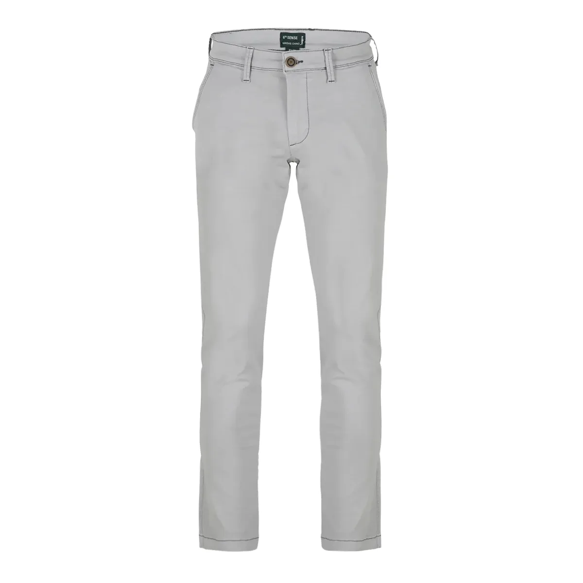 6th Sense Kansas Printed Chino Grey