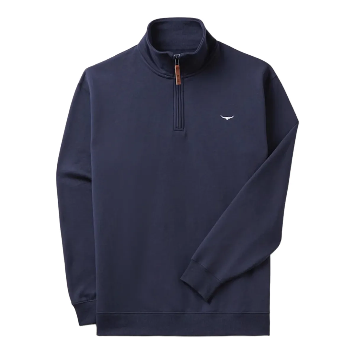 R.M.Williams Mulyungarie Qtr Zip Sweat Navy