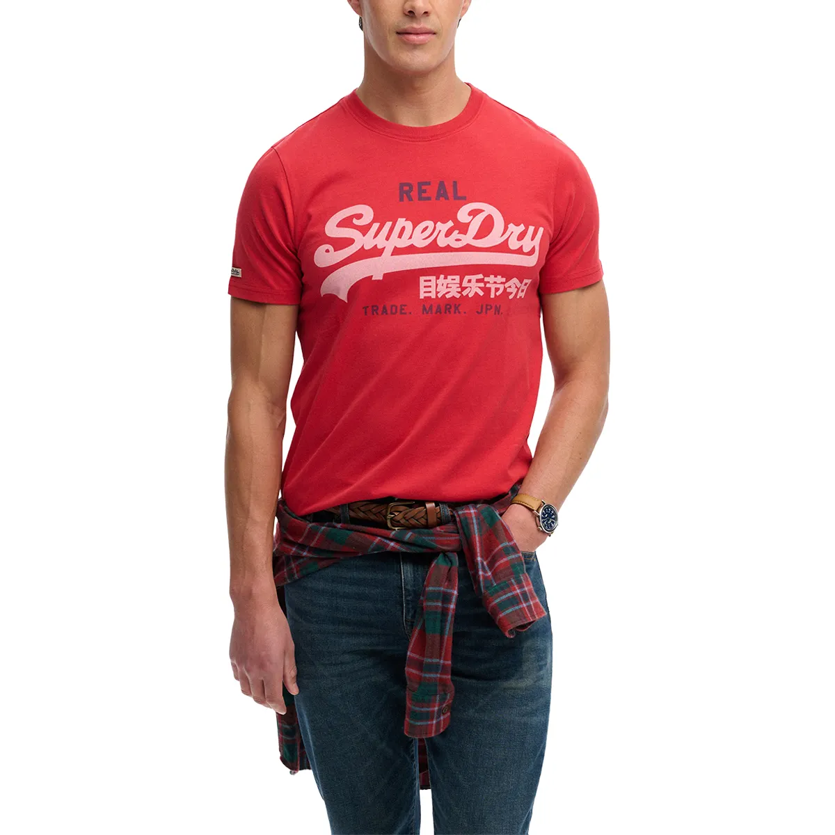 Superdry SS VL Classic T-Shirt Base Red