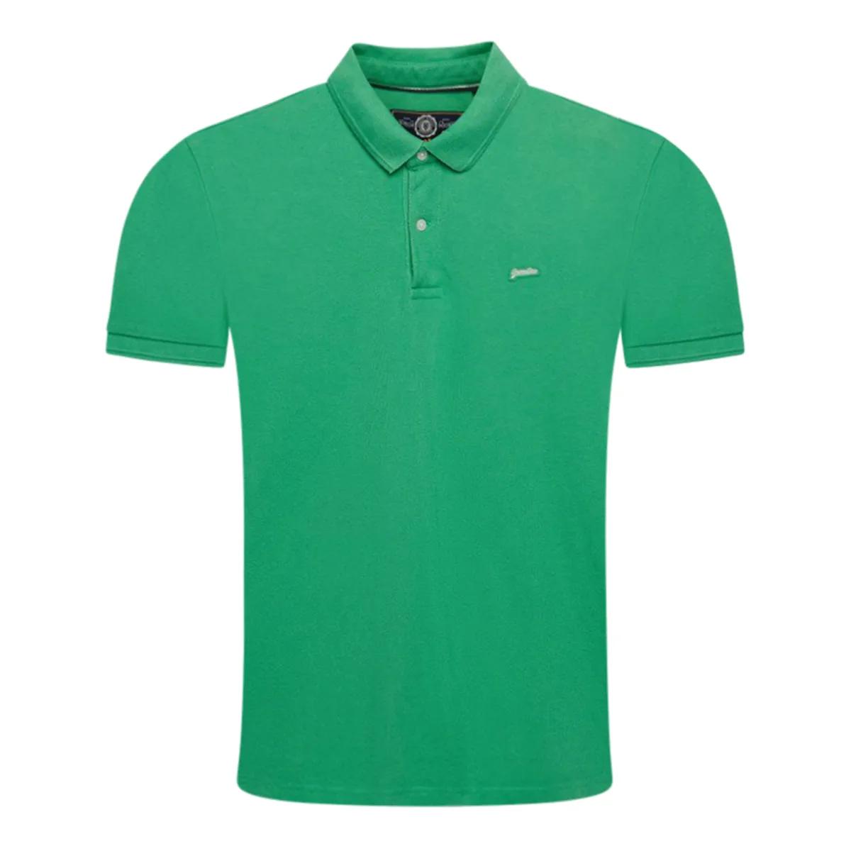 Superdry Classic Pique Polo Shirt Island Green