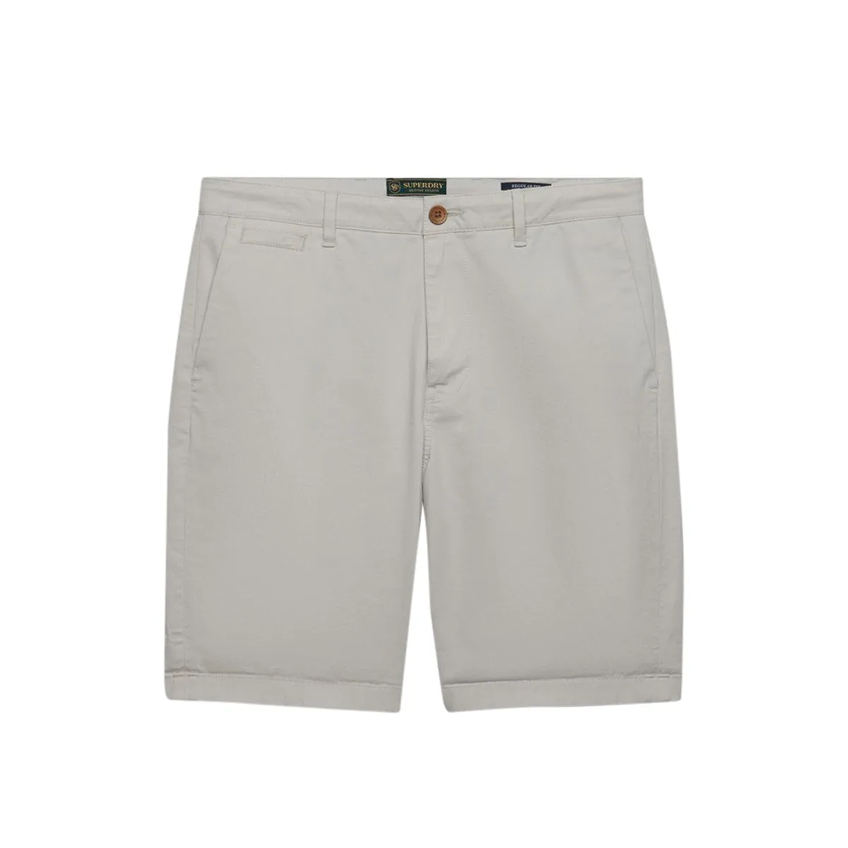 Superdry Premium Reg Chino Short Rainy Day Grey