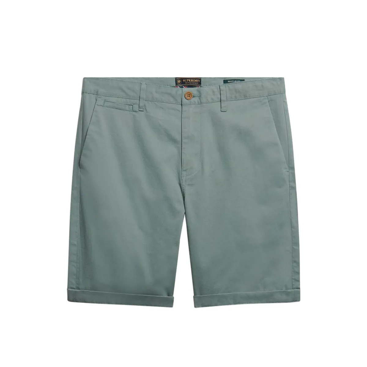 Superdry Premium Reg Chino Short Sage Green