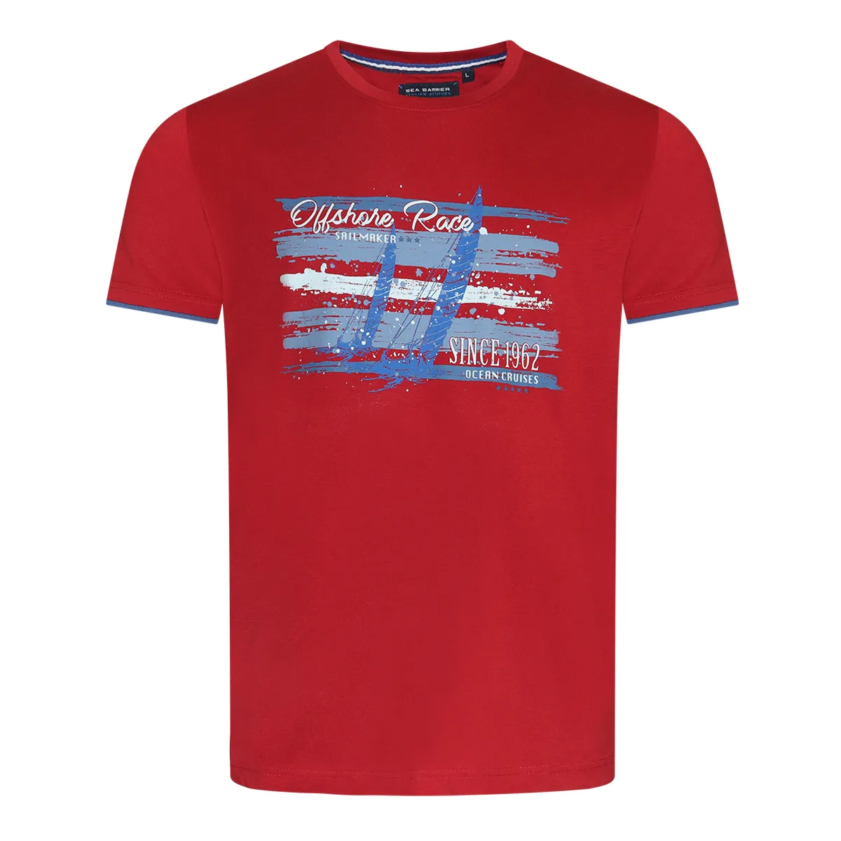 Sea Barrier SS Madag T-Shirt Red