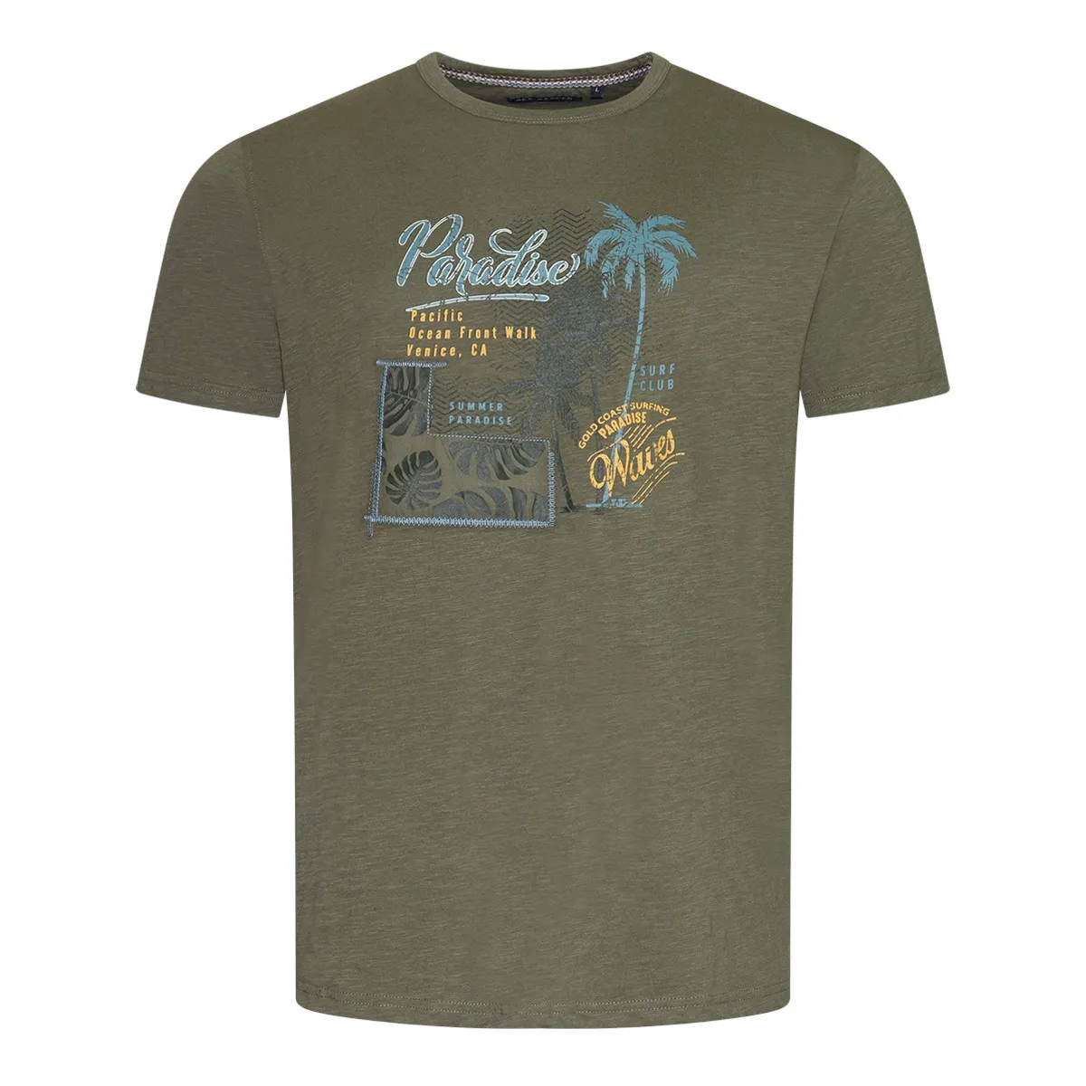 Sea Barrier SS Messico T-Shirt Military