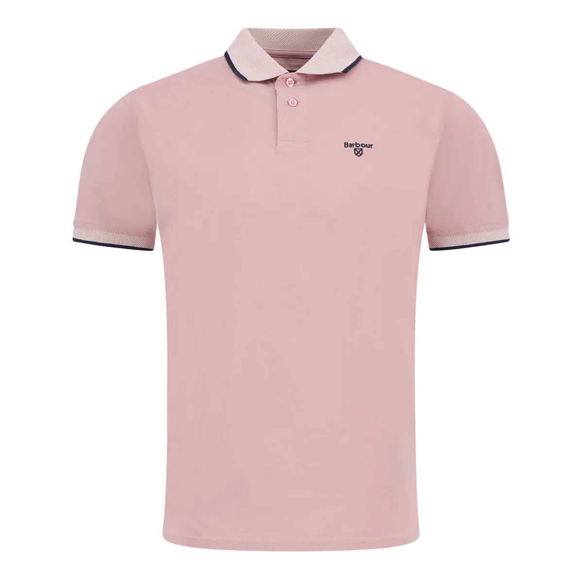 Barbour SS Cornsay Polo Shirt Mineral Pink