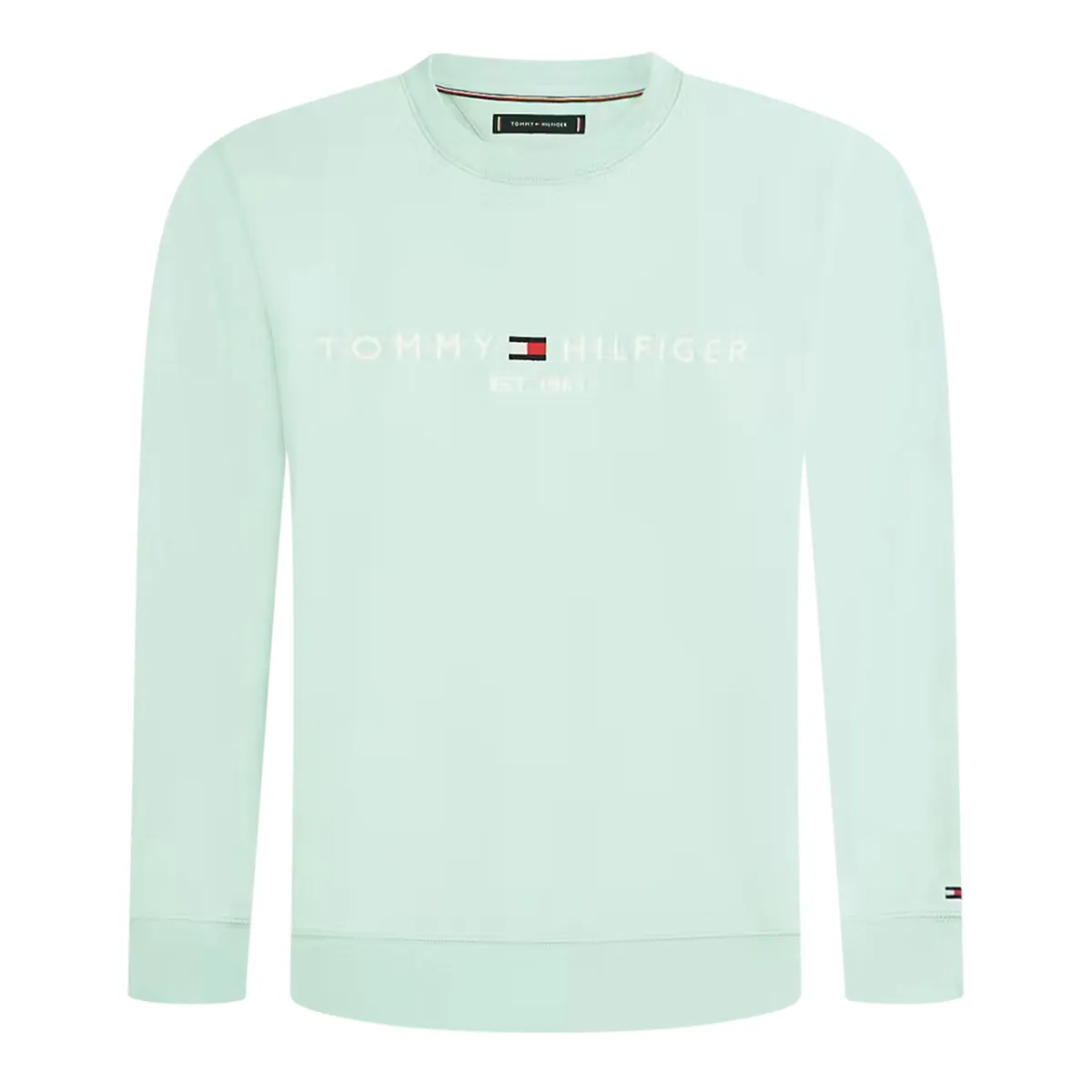 Tommy Hilfiger Tommy Logo Sweat Crushed Mint