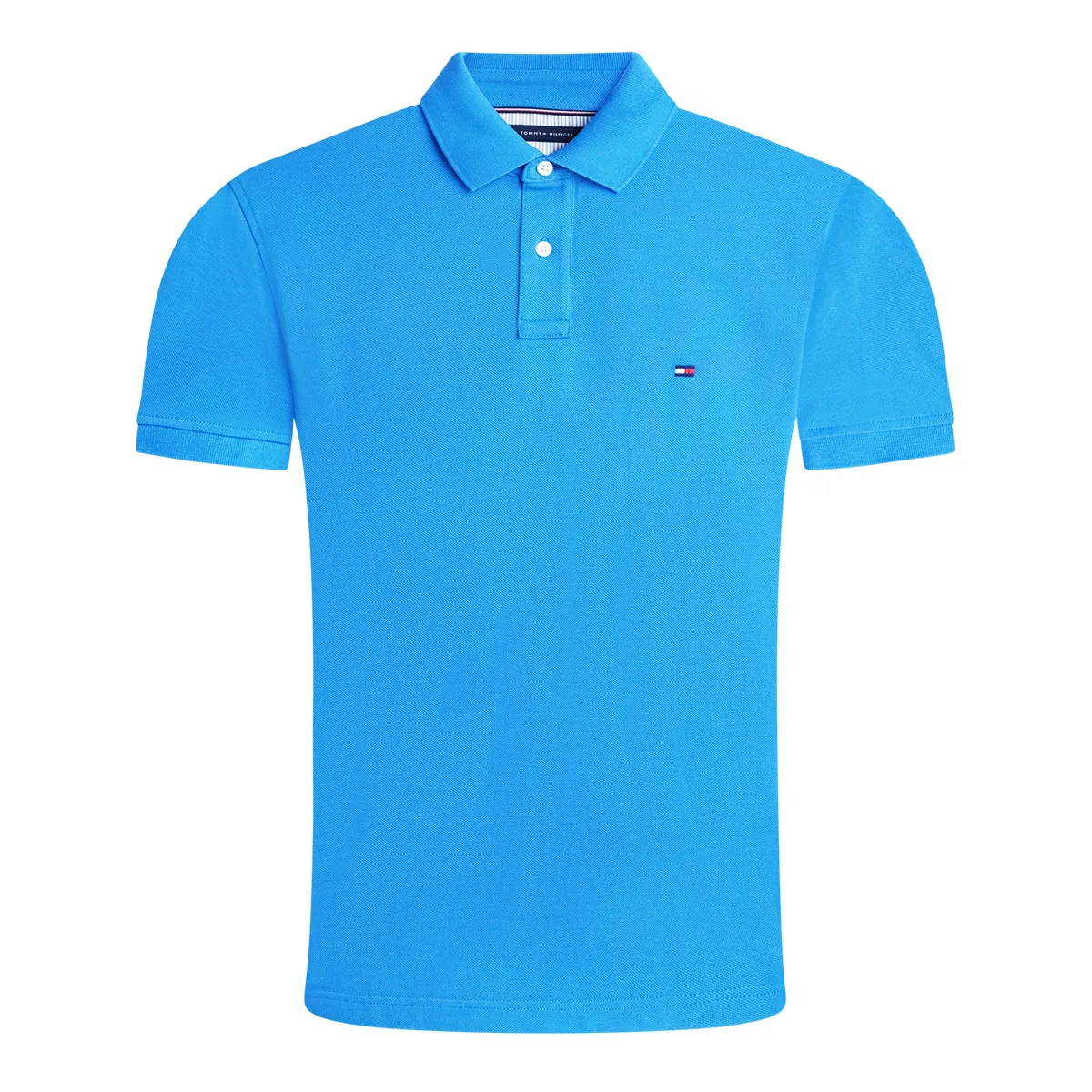 Tommy Hifiger 1985 Reg Polo Shirt Blue Orbit