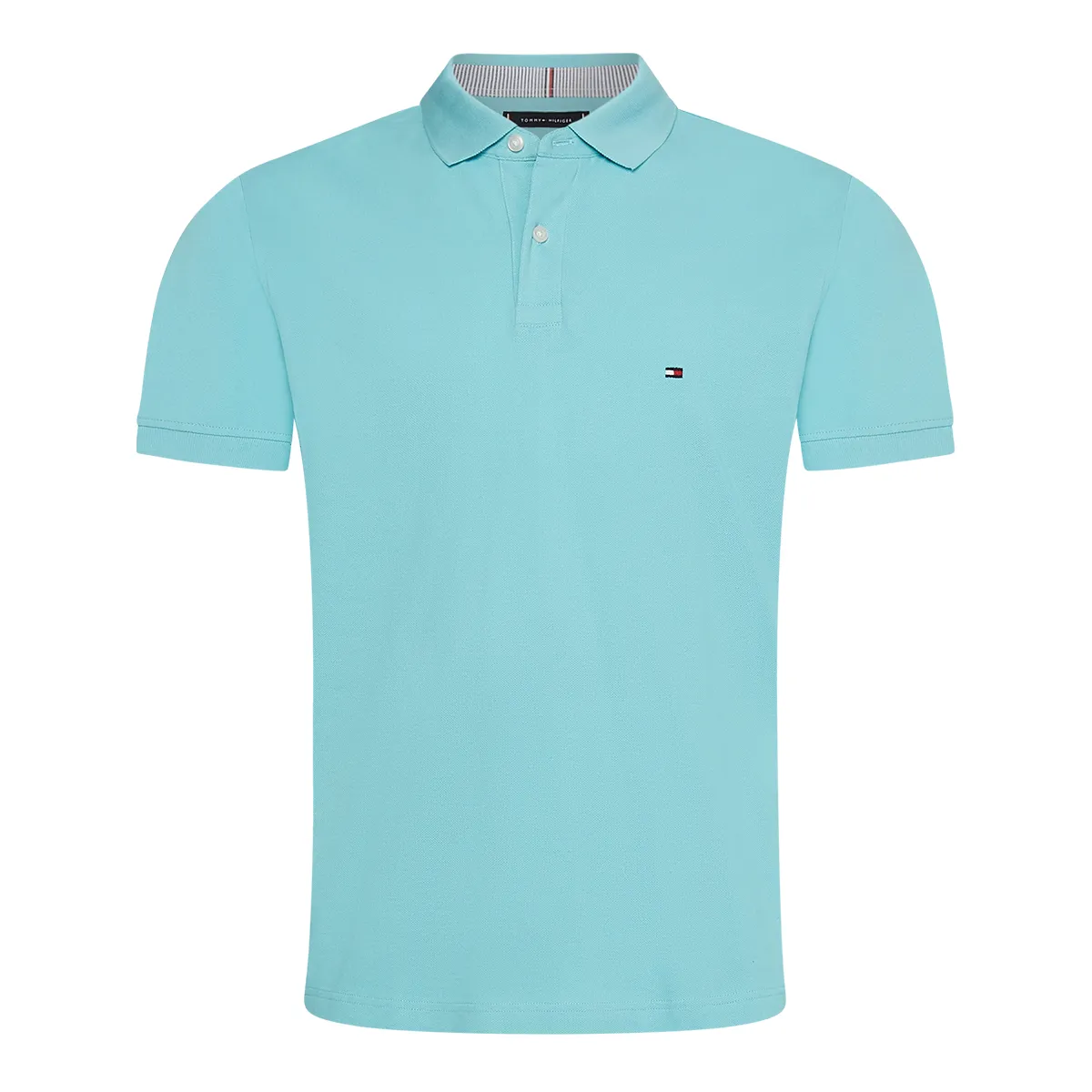 Tommy Hilfiger 1985 Reg Polo Shirt Arctic Aqua