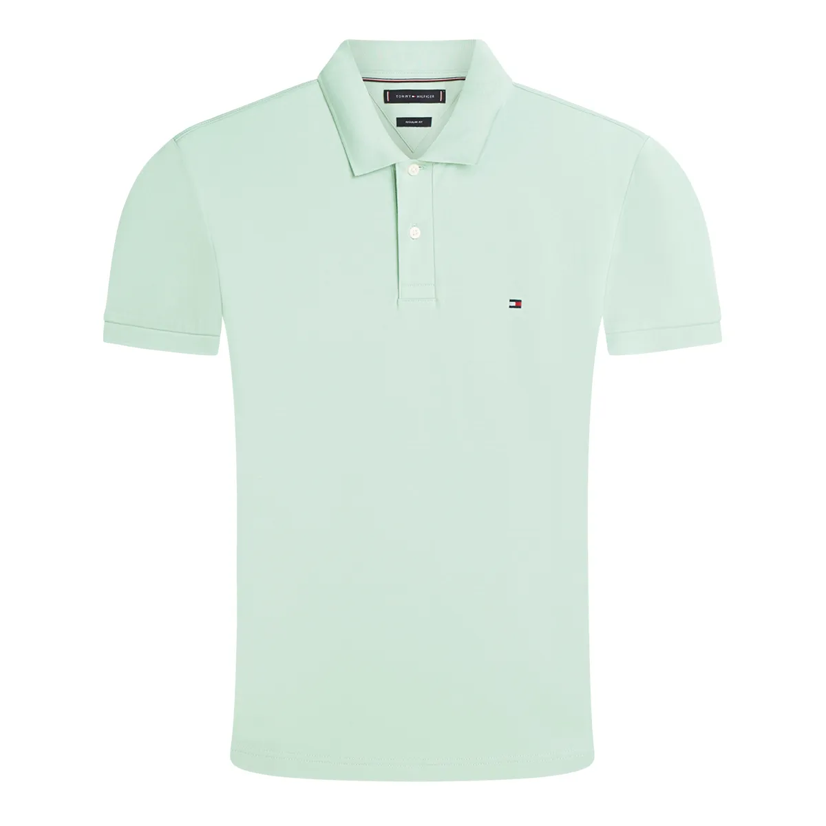 Tommy Hilfiger Liquid Cotton Polo Crushed Mint