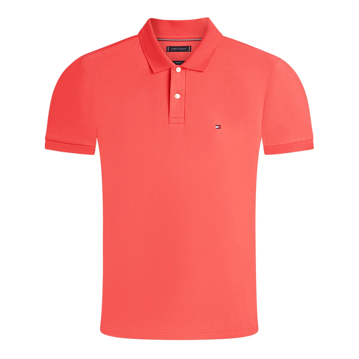 Tommy Hilfiger Liquid Cotton Reg Polo Red - XKS