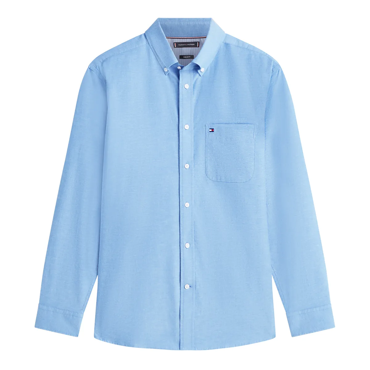 Tommy Hilfiger LS Light Oxford Shirt Blue - 0GY
