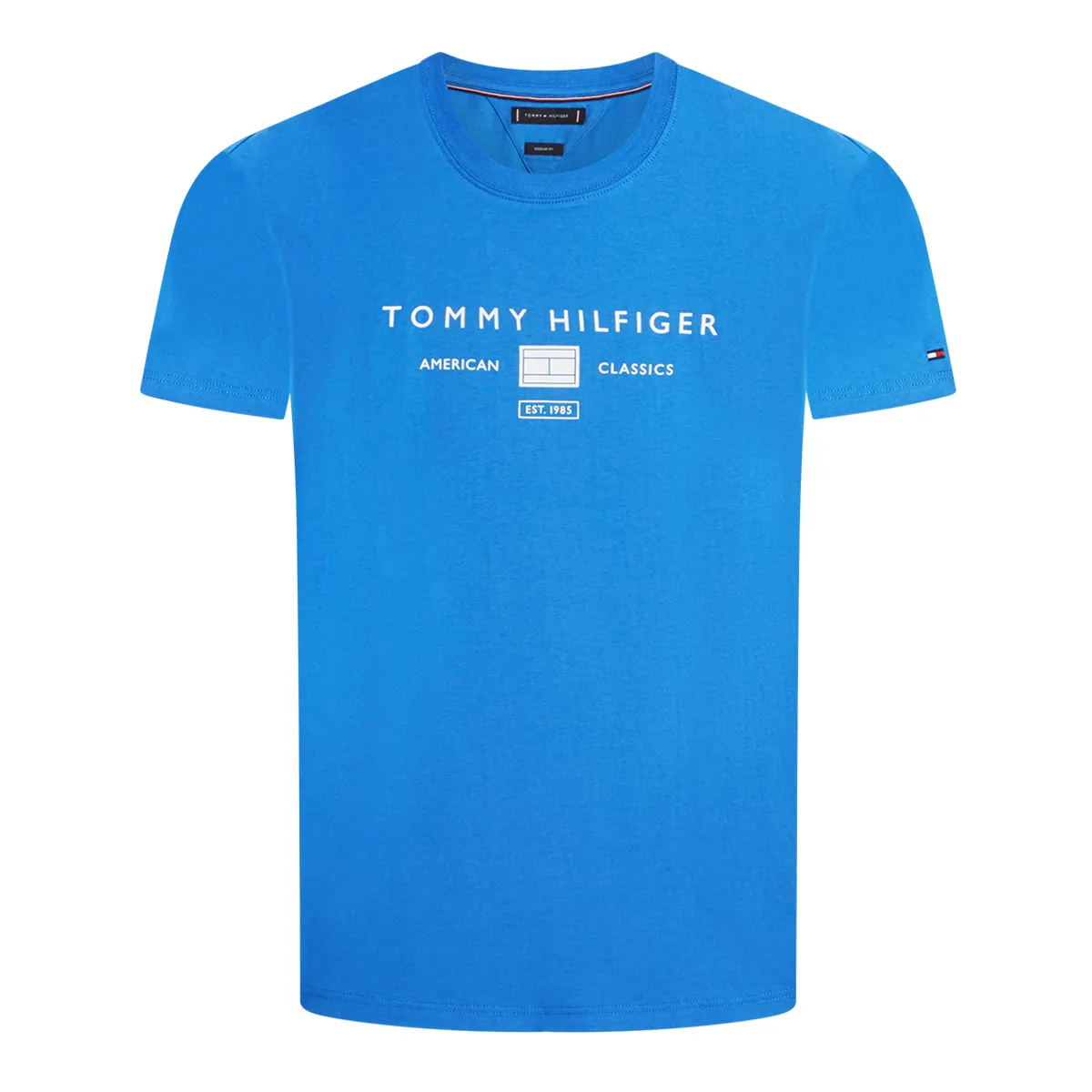 Tommy Hilfiger SS Brand Love T-Shirt Blue