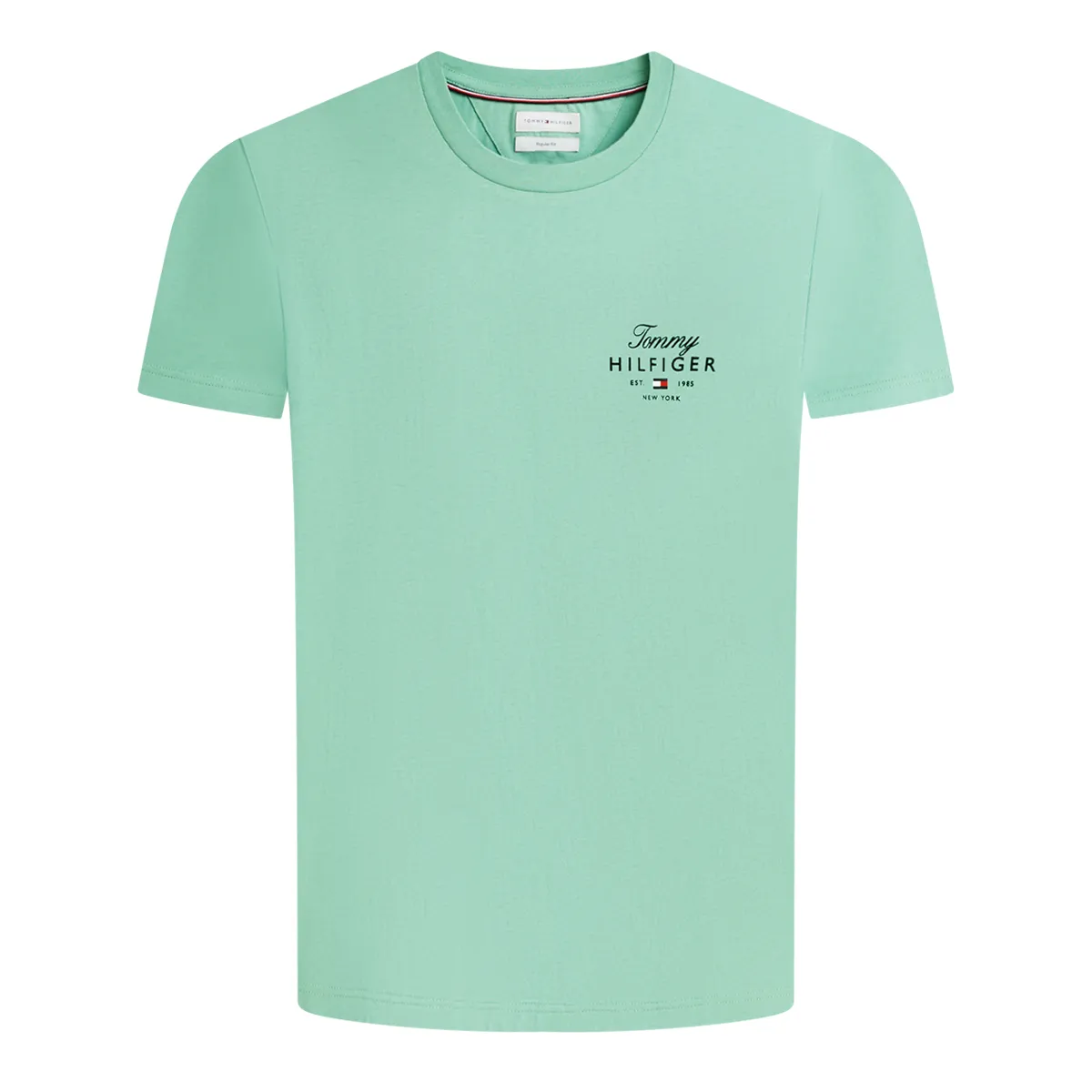Tommy Hilfiger SS Reg Script Stack T-Shirt Cut Grass
