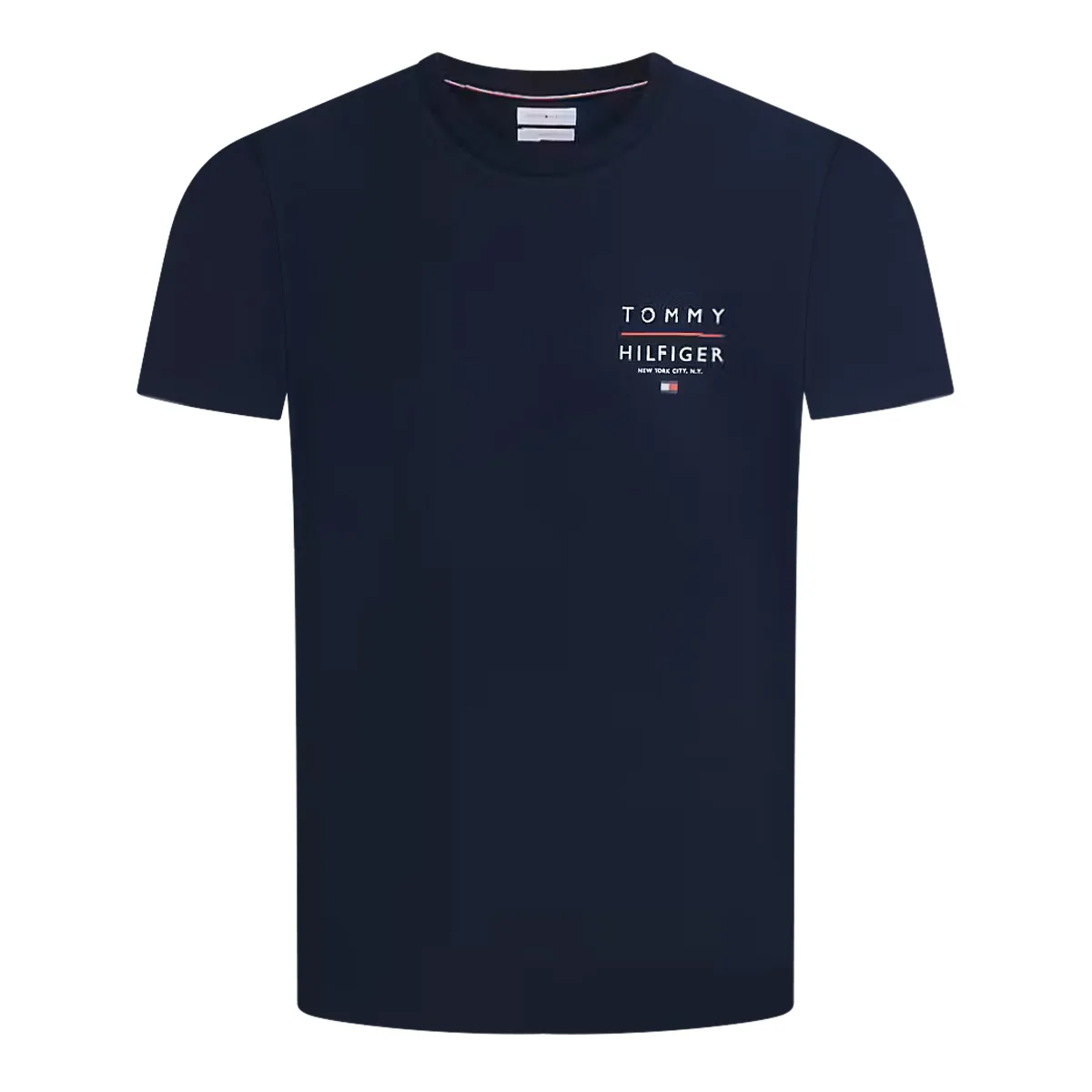 Tommy Hilfiger SS Reg Brand Love T-Shirt Navy - DW5