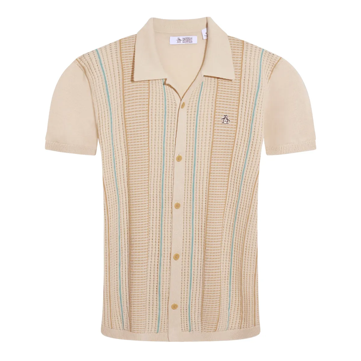 Original Penguin Vertical Stripe Shirt Birch