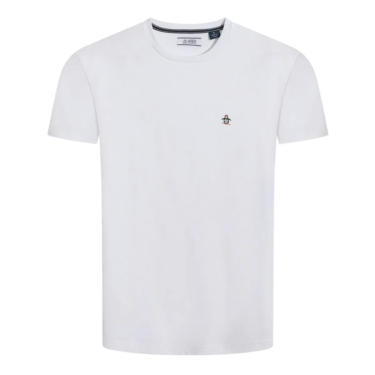 Original Penguin Pete Jersey T-Shirt Bright White