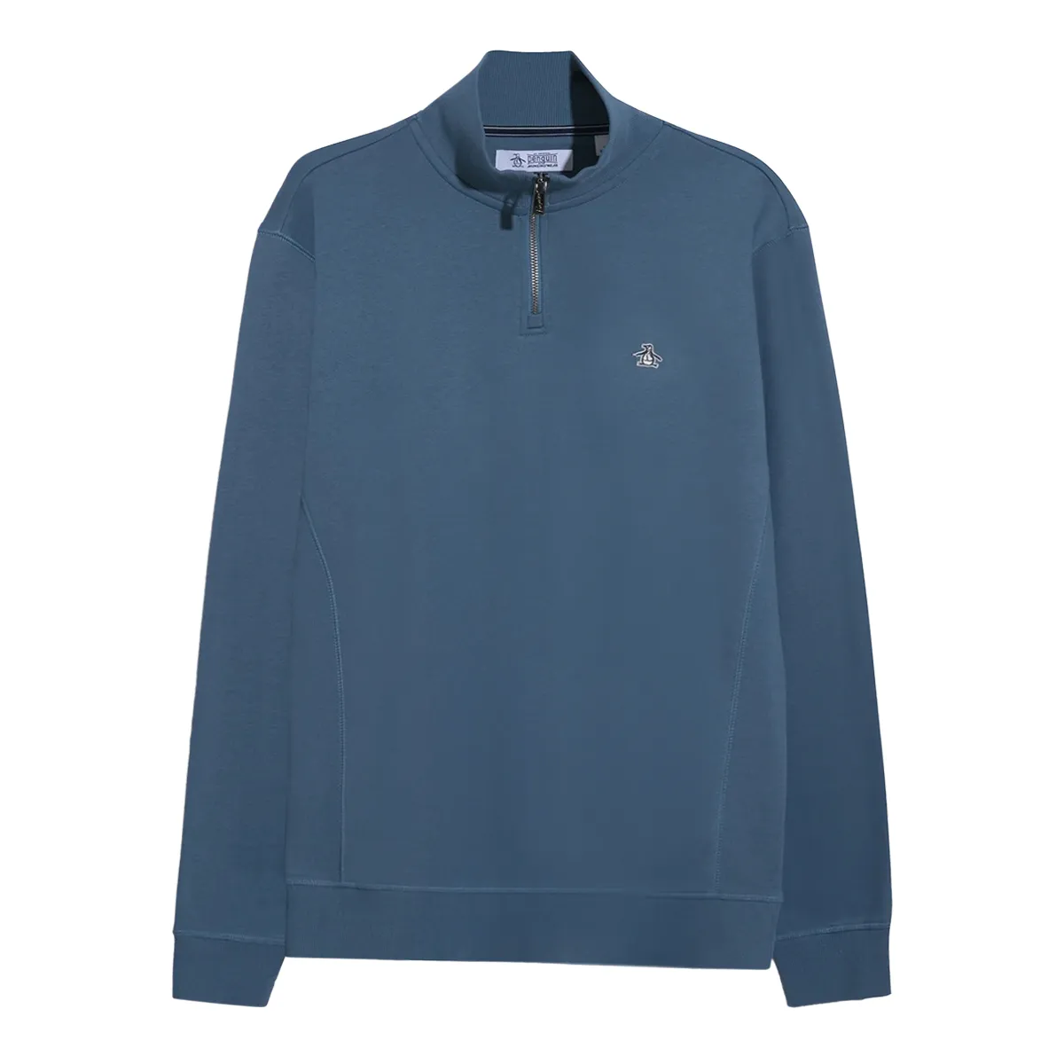 Original Penguin Fleece Qtr Zip Copen Blue