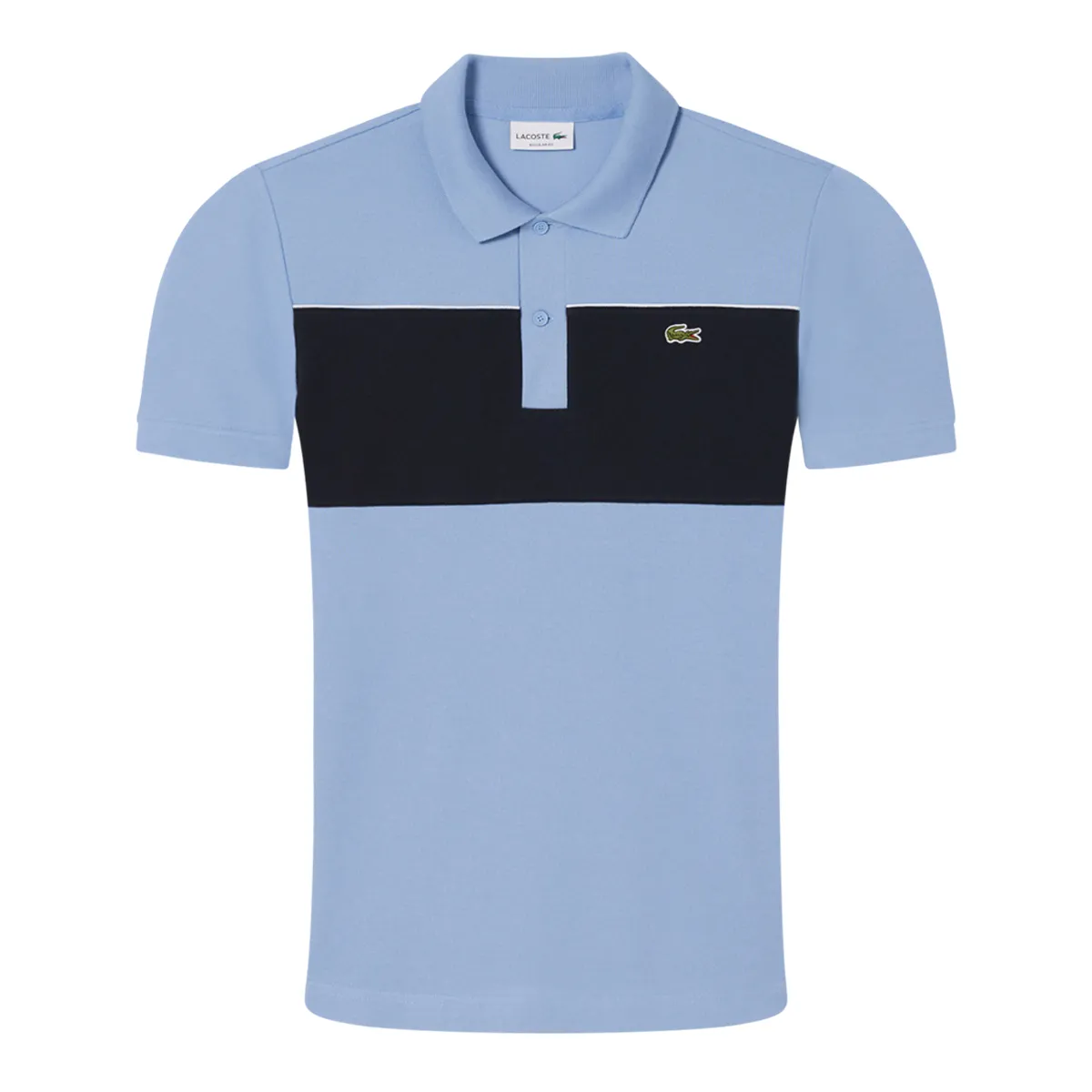 Lacoste SS Block Polo Shirt Aphylla Blue Black