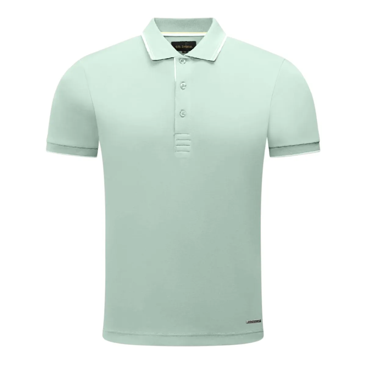 6th Sense SS Astonish Polo Shirt Mist Green