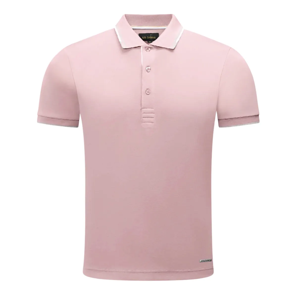6th Sense SS Astonish Polo Shirt Rose